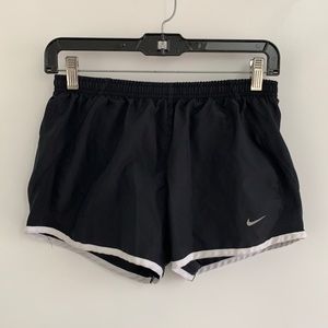 NIKE dri-fit running shorts with built in liner